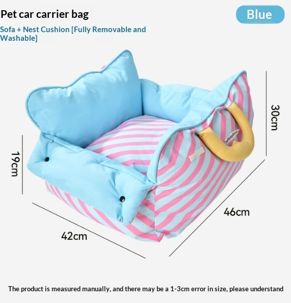 Pet Car Cushion Is A Magical Tool For Going Out In The Car