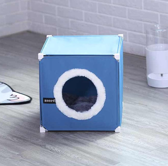 Warm and fully enclosed cat villa