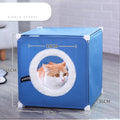 Warm and fully enclosed cat villa
