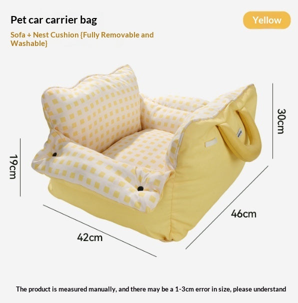 Pet Car Cushion Is A Magical Tool For Going Out In The Car